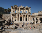 The Ephesus library, 3000 years old. Amazing! - March 2024